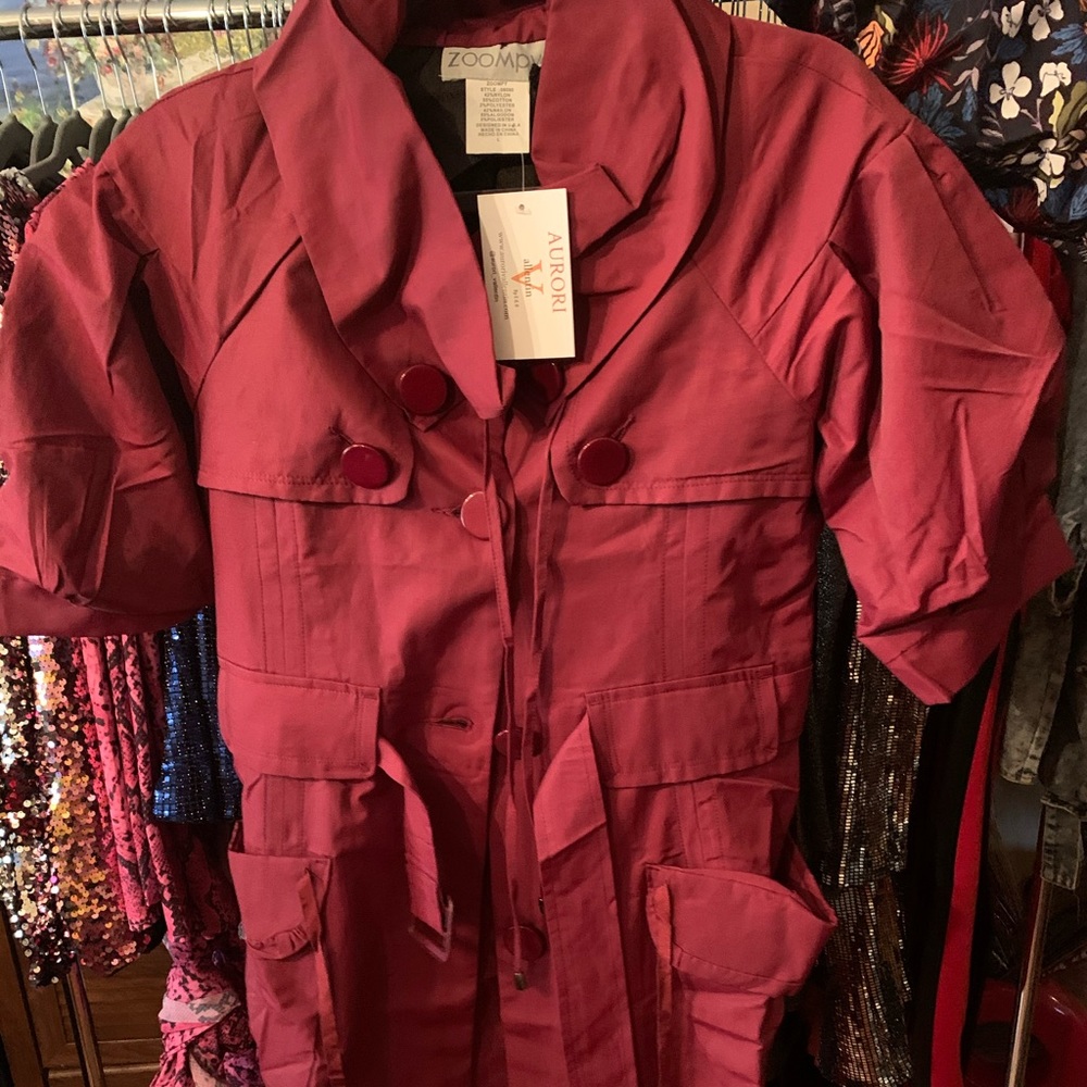 Burgundy Brick Jacket